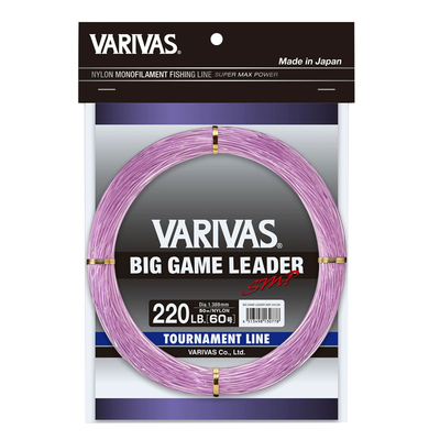 VARIVAS瓦里瓦斯BIG GAME LEADER大物子线尼龙前导线拖钓金枪石斑