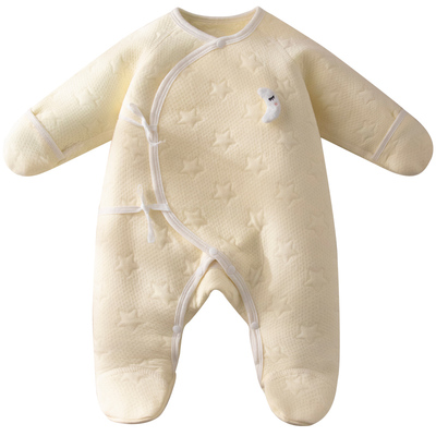 包手包脚，婴儿秋冬夹棉护肚衣服