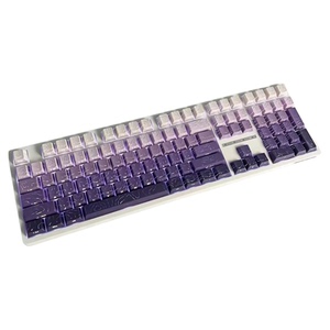 等高线4.0渐变黑莓PBT键帽