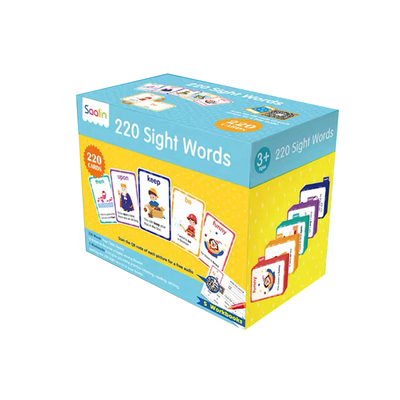 莎林220高频词闪卡桌游自然拼读