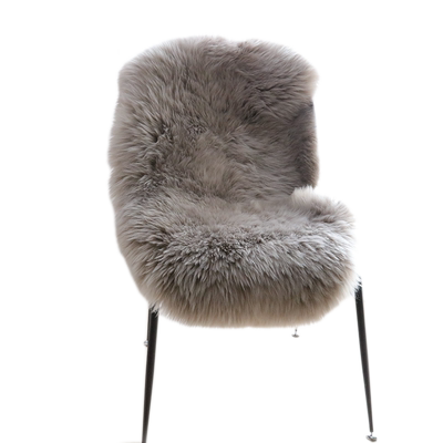 小沙整张羊皮皮毛一体羊毛飘窗垫