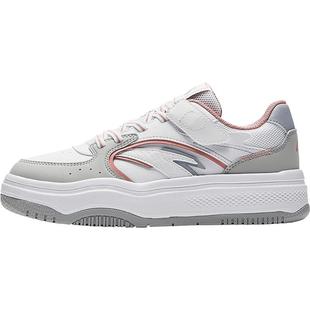 安踏儿童女大童板鞋2025秋新款女童低帮板鞋校园小白鞋男童滑板鞋