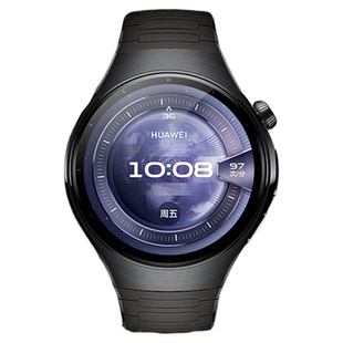 适用华为watch5表带系列智能wahct5新款watch4pro手表表带gt5男士的gt4钛金属专用钛合金运动原装同款按压式3