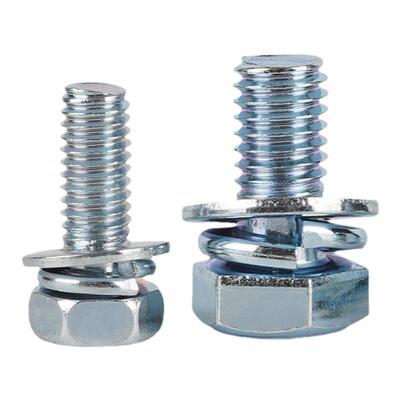 组合外六角型螺丝碳钢包邮4.8级