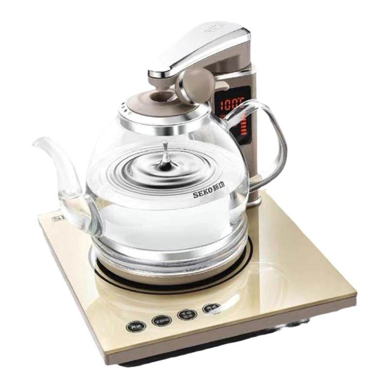 Seko/新功N68带遥控全自动上水电热水壶玻璃烧水壶电茶炉煮茶器
