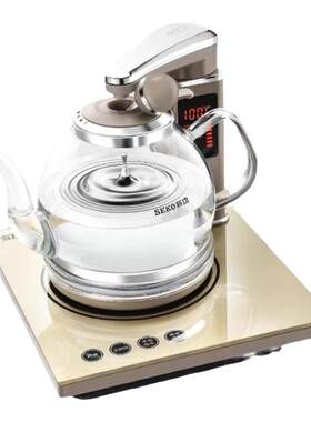 Seko/新功N68带遥控全自动上水电热水壶玻璃烧水壶电茶炉煮茶器