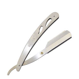 舒利克刮刀理发剃刀刮胡刀手动剃须刮脸刀老式剃须刀片刀架胡须刀