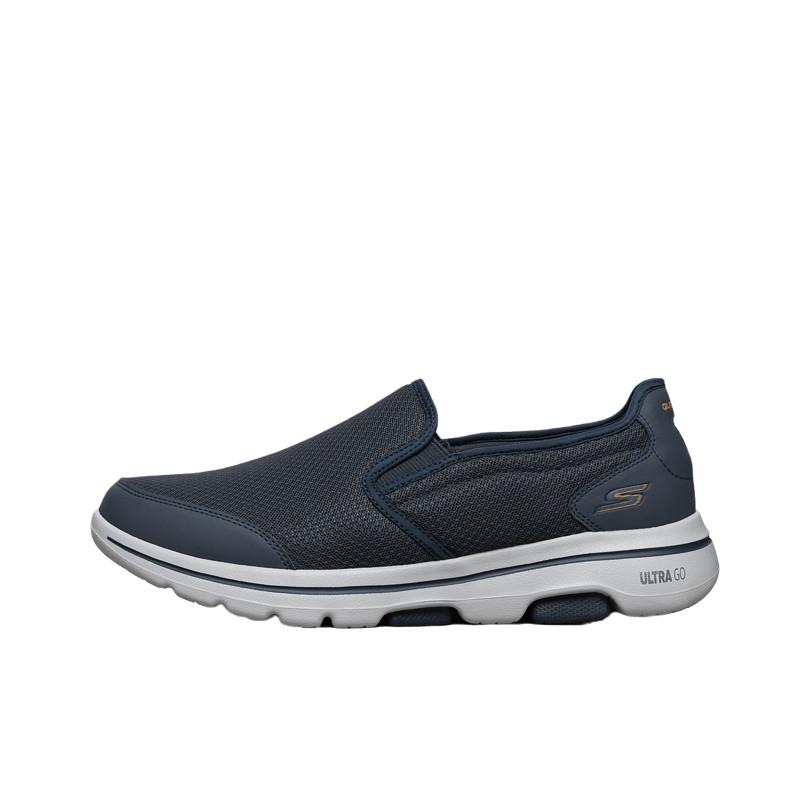 斯凯奇skechers官方outlets奥莱店健步鞋男子一脚蹬运动鞋慢跑鞋