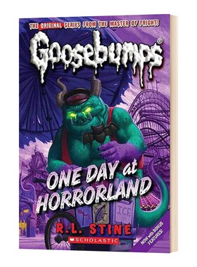 鸡皮疙瘩5 恐怖乐园 英文原版 Classic Goosebumps #05 One Day at Horrorland 英文版 进口英语原版书籍
