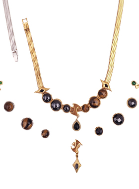 你找的美拉德复古项链可穿吊坠