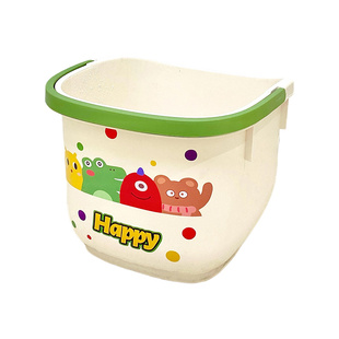 可爱泡脚桶家用过小腿儿童宿舍按摩加高过膝足浴盆洗幼儿3到12岁