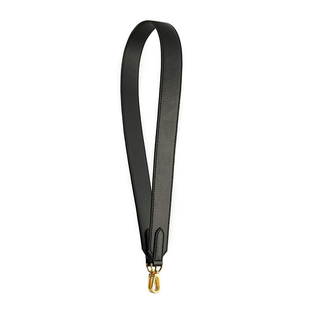 牛皮宽肩带亮皮荔枝纹漆皮替换包带单买4CM斜挎带简约百搭黑色带