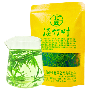 买2送1 北匠石竹茶新茶 山东特产崂山淡竹叶石竹子叶茶石竹茶