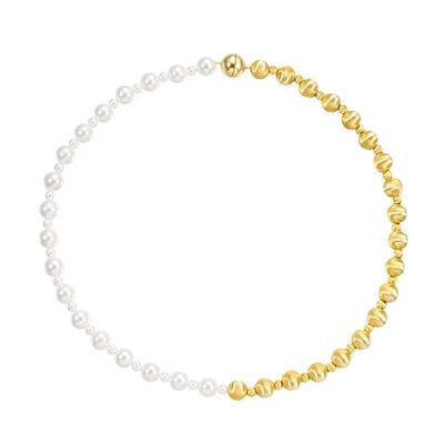 招财贝壳珍珠925银新中式