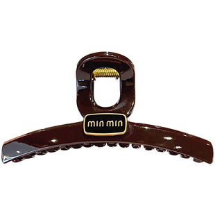 高级感简约发量多抓夹女气质大号盘发鲨鱼夹高质量发抓后脑勺夹子