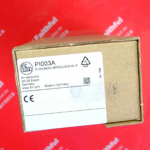 议价IFM PI003A 易福门压力传感器 PI-025-REA01-MFRKG/US/3D/3G
