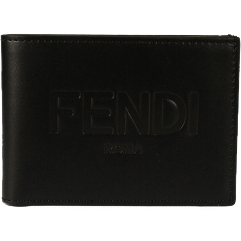 fendi芬迪品牌logo图案名片夹