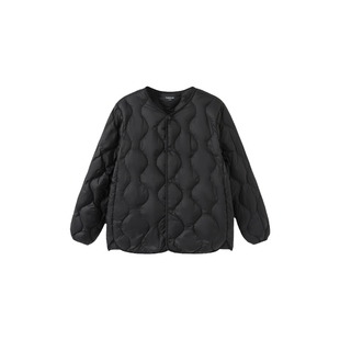 巴拉巴拉羽绒服内胆儿童轻薄短款外套男童黑色童装女童冬季校服大