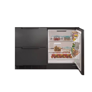 尊贵BCD-198WQB卧式变频风冷无霜底部散热零嵌台下嵌入式抽屉冰箱