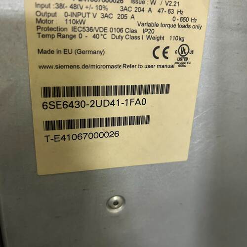 议价6SE6430-2UD41-1FA0原装拆机现货议价维修