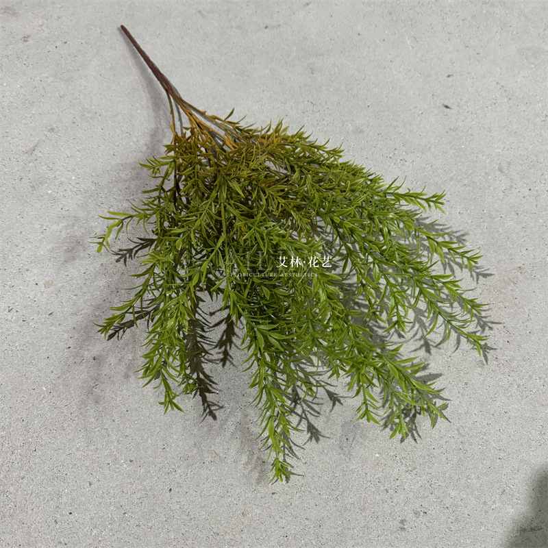 打底把束千层金  塑料水草绿植仿真花绿植森系婚礼堂千层草熊猫竹