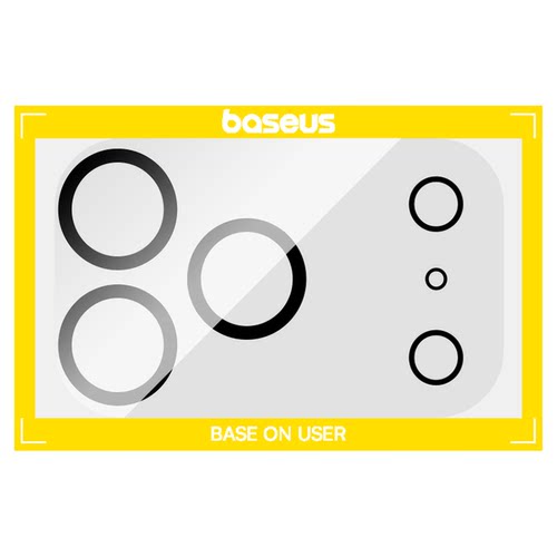 倍思适用苹果17/16Pro镜头膜iPhone15ProMax手机镜头保护膜14后摄像头贴Plus一体全包ip13相机pm分体钢化12壳