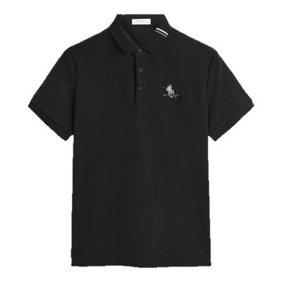 太平鸟男装夏季新款刺绣凉感商务休闲Polo男B1DBD2226
