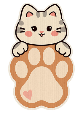 【设计师专款】猫抓板墙面墙贴