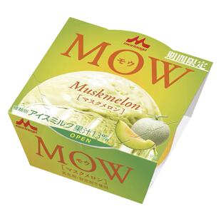 日本森永食品MOW香草冰淇淋碗装咖啡冰激凌摩尔抹茶红豆冷饮罗森