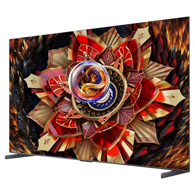 TCL电视98英寸98Q10L Pro极景无黑边高智能第四代液晶超薄电视机