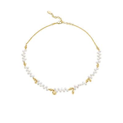 安铂洛利小米珠珍珠项链