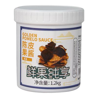 纯蜜坊陈皮果酱烘焙奶茶店饮品专用果泥果肉果酱1.2kg