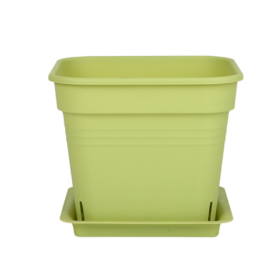 树脂加厚新科环保纯白色方形盆