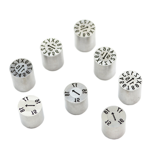 进口塑胶模具三圈章年月日章三圈日期章可调日期码三层日章年月章