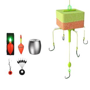 新型浮钓钩专用翻板钩鲢鳙钓组海杆线组套装伊势尼鱼钩海竿爆炸钩