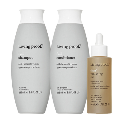 【官方正品】Living proof 缕灵丰盈洗发水防毛躁精华油组合