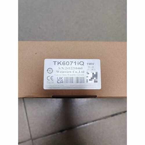〔议价-可维修〕威纶通TK6071iQ触摸屏 工业自动化配件