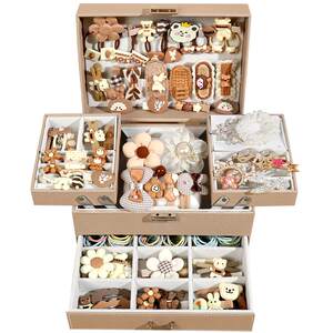 津津乐母婴专营店小女孩生日礼物首饰发饰礼盒儿童玩具女童2026新款网红爆款新年子