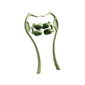 日本颈椎按摩器多功能揉捏肩颈夹脖子手动滚轮腰背部疏通仪神器