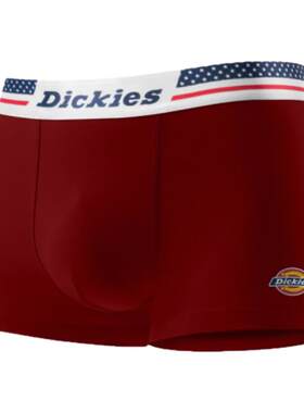 Dickies纯棉内裤男本命年红裤2026属马的本命年男士专用红色礼物