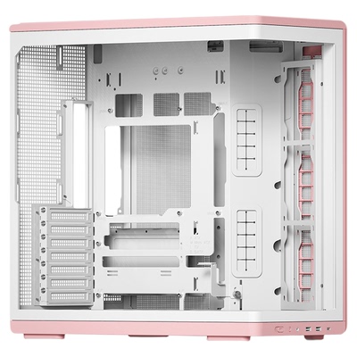 爱国者星璨辰粉色海景房机箱