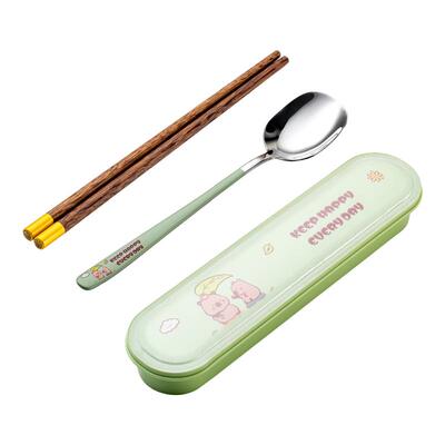 onlycook316不锈钢卡通便携餐具