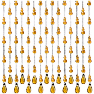 水晶珠帘diy手工材料配件客厅装饰隔断帘葫芦帘子门帘散珠珠子