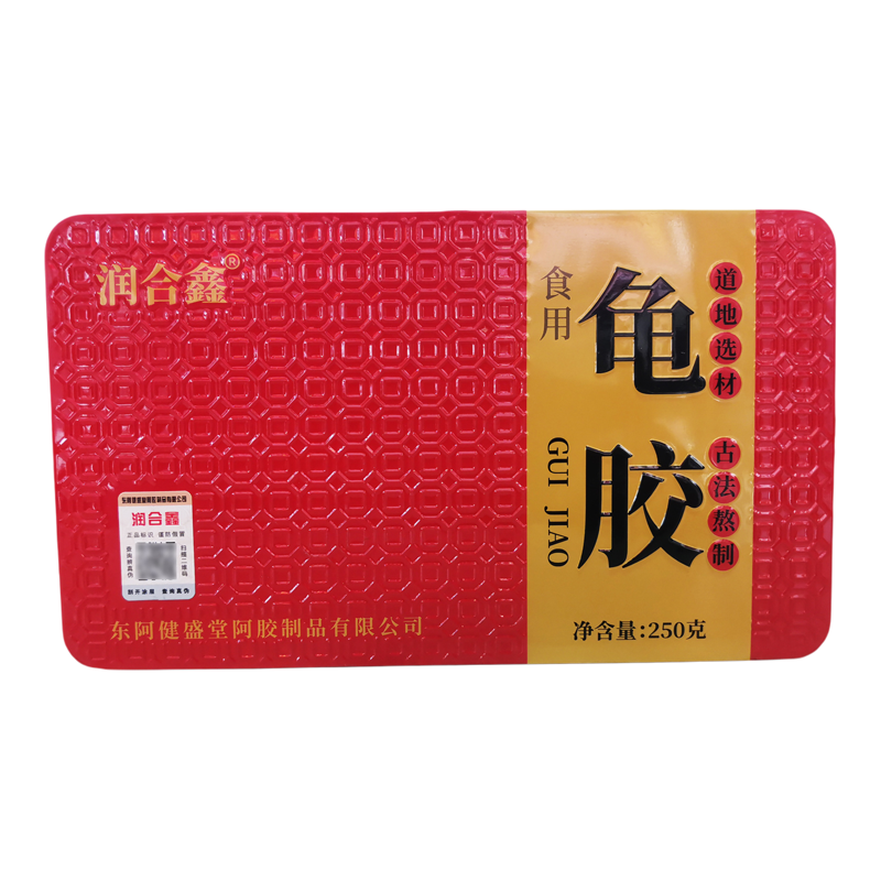 润合鑫古法熬制东阿龟胶块250g