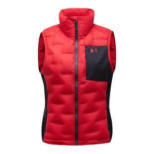 安德玛UA官方轻薄羽绒马甲女秋冬季高蓬立领防风保暖羽绒服