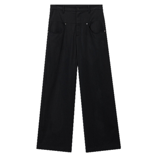 IT THE WORLD IS YOUR OYSTER男装宽松长裤直筒裤新款简约通勤款