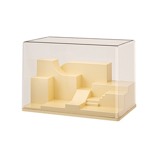 盲盒收纳展示架透明星星人手办盲盒摆件盒大容量泡泡玛特收纳盒子