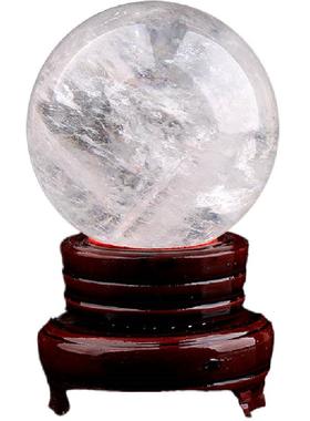 天然水晶风水球出鉴定证书