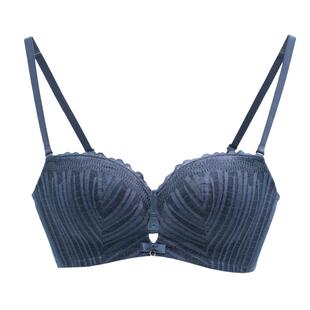 简趣文胸透气胸罩无钢圈聚拢四角杯文胸可拆卸肩带内衣夏季美背