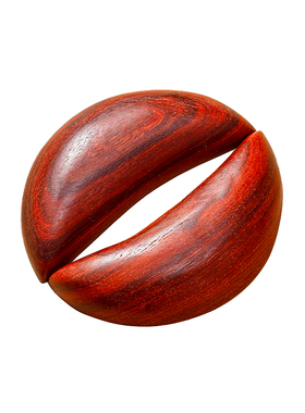 桃木红檀圣卦月牙佛堂圣杯圣卦